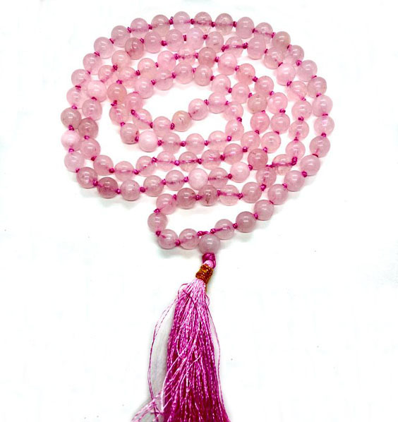 Sphatika Mala (Rose Quartz) - The Kailasa Yantra / The Kailash Yantra ...